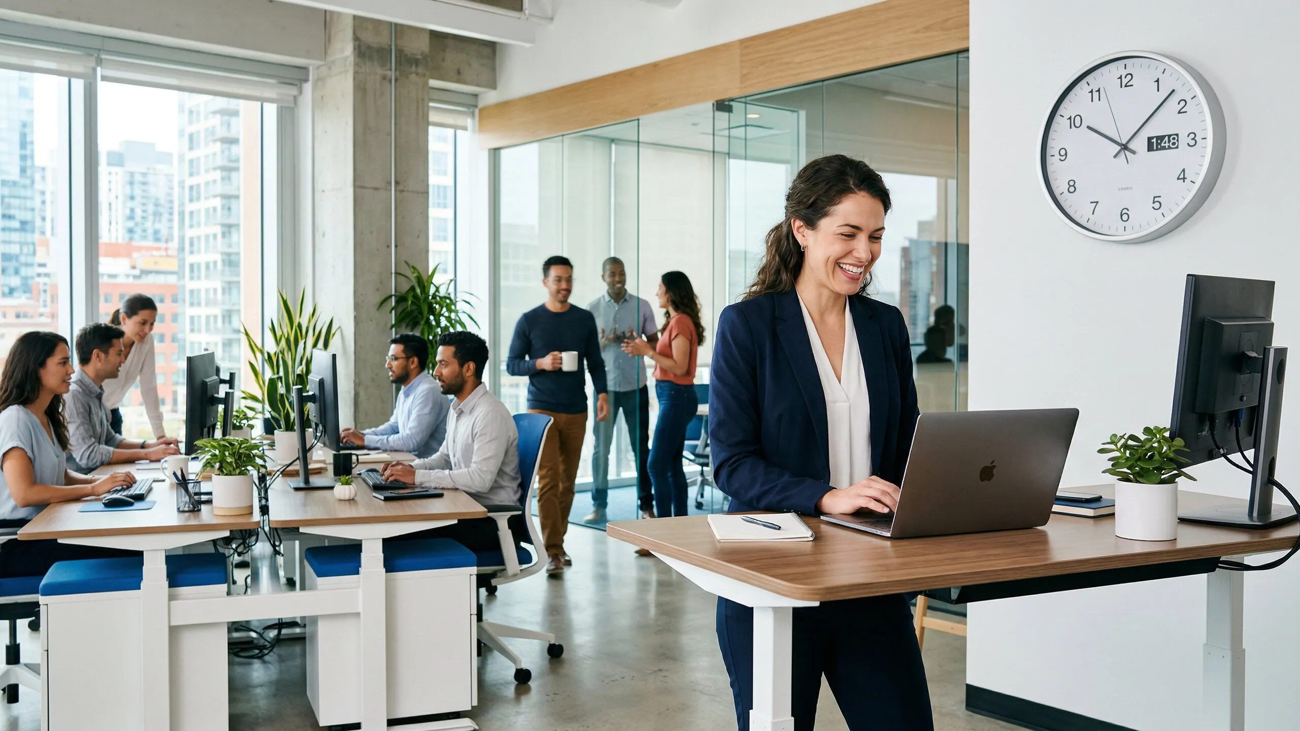 GrowthPath AI platform — AI-powered performance reviews and employee development dashboard